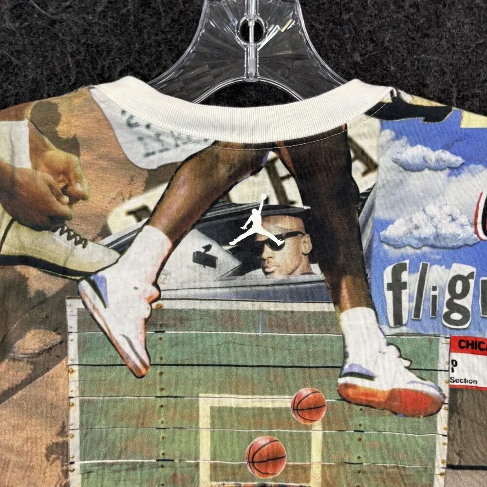 Air Jordan Flight Essentials Iconic Moments Shirt Men's Small Graphic Nike